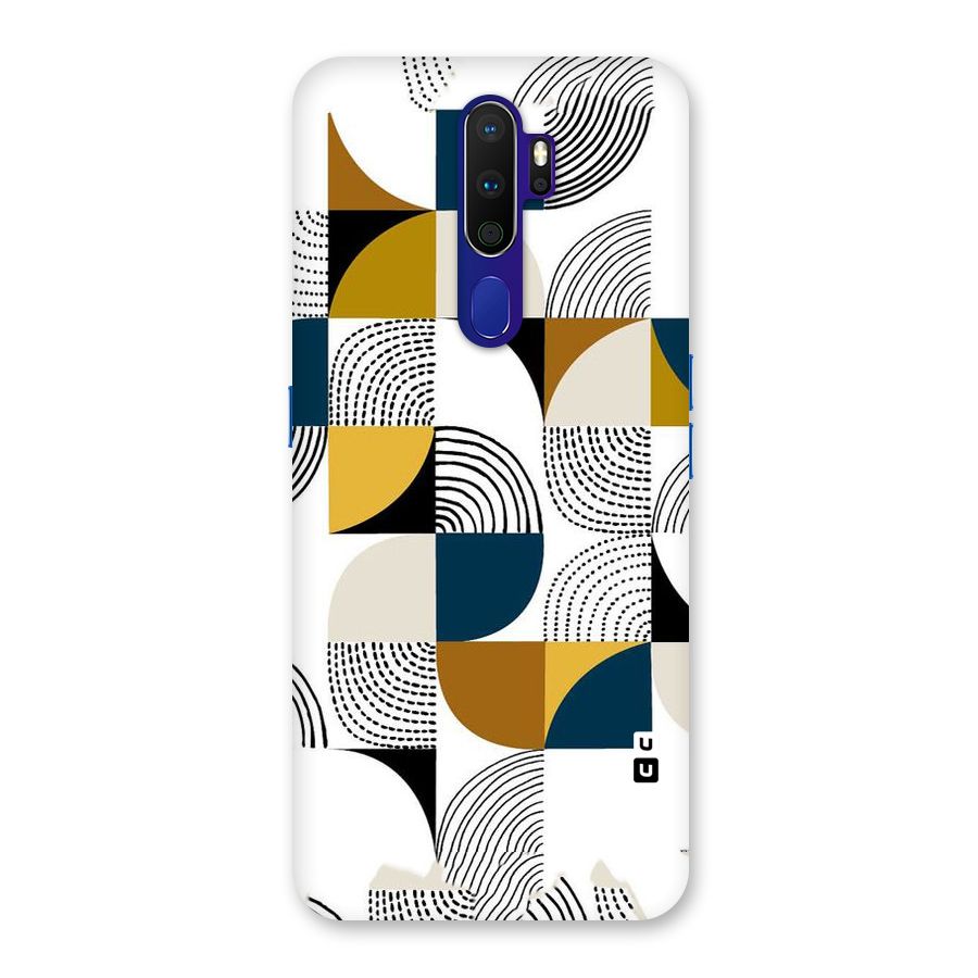 Boxes Pattern Back Case for Oppo A9 (2020)