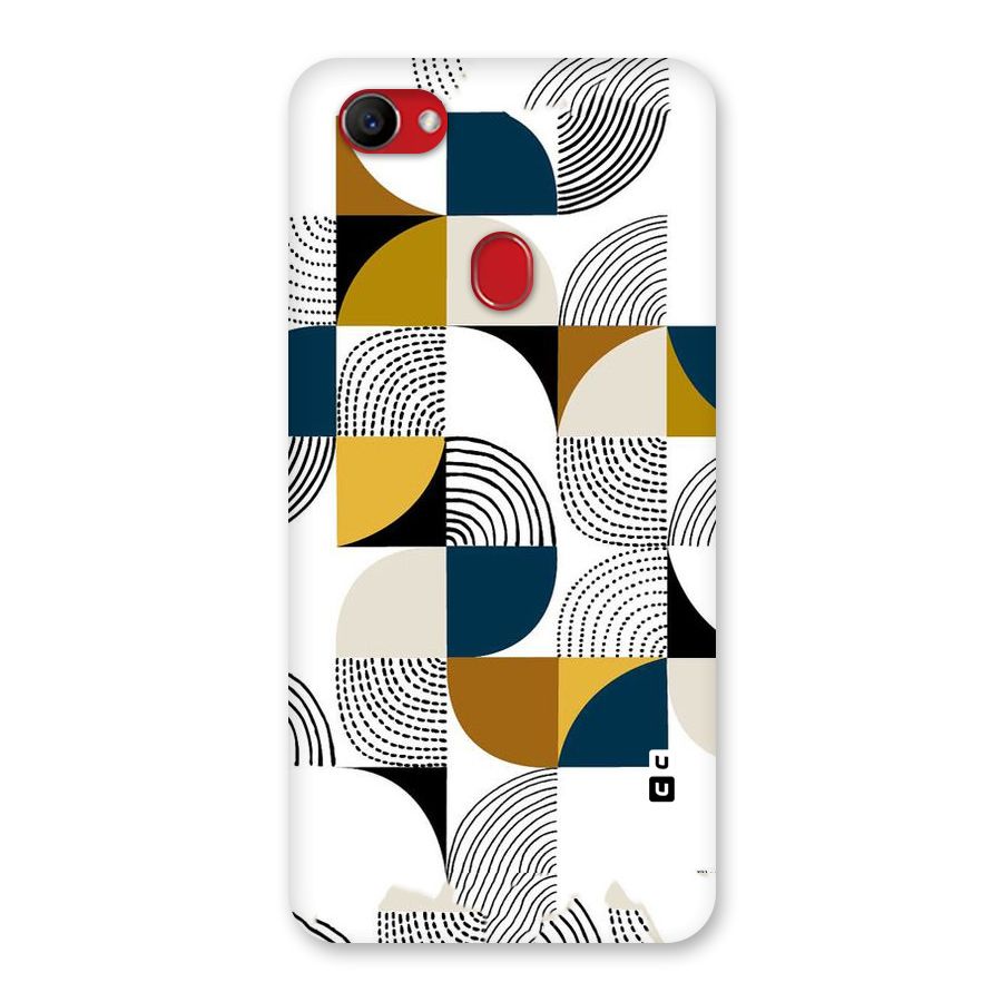 Boxes Pattern Back Case for Oppo F7