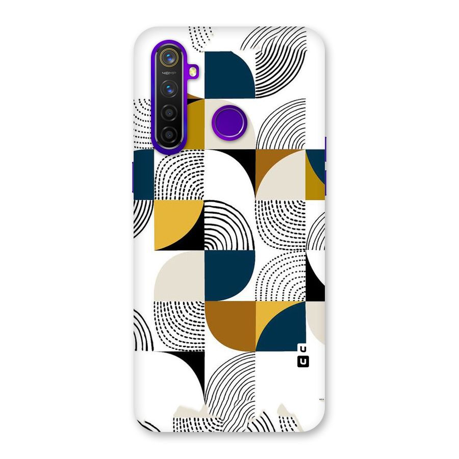 Boxes Pattern Back Case for Realme 5 Pro