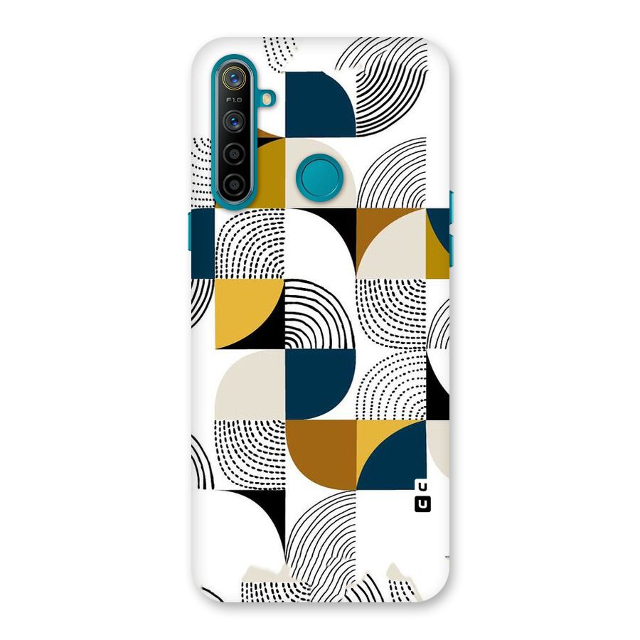 Boxes Pattern Back Case for Realme 5i