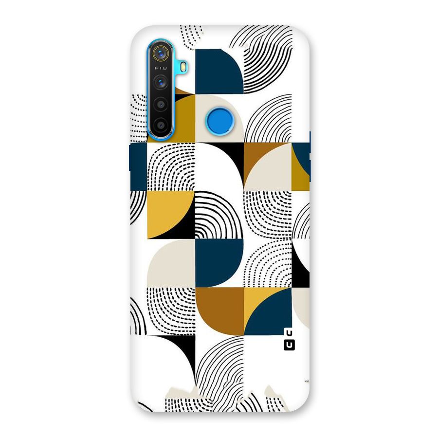 Boxes Pattern Back Case for Realme 5s
