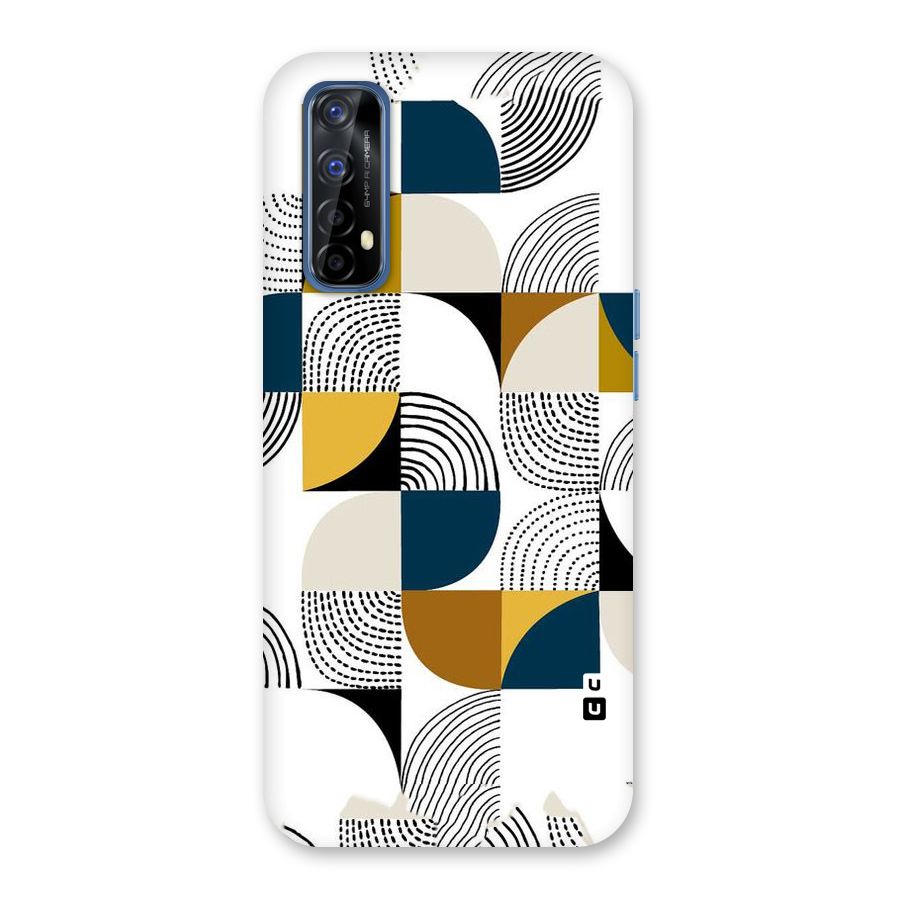 Boxes Pattern Back Case for Realme 7