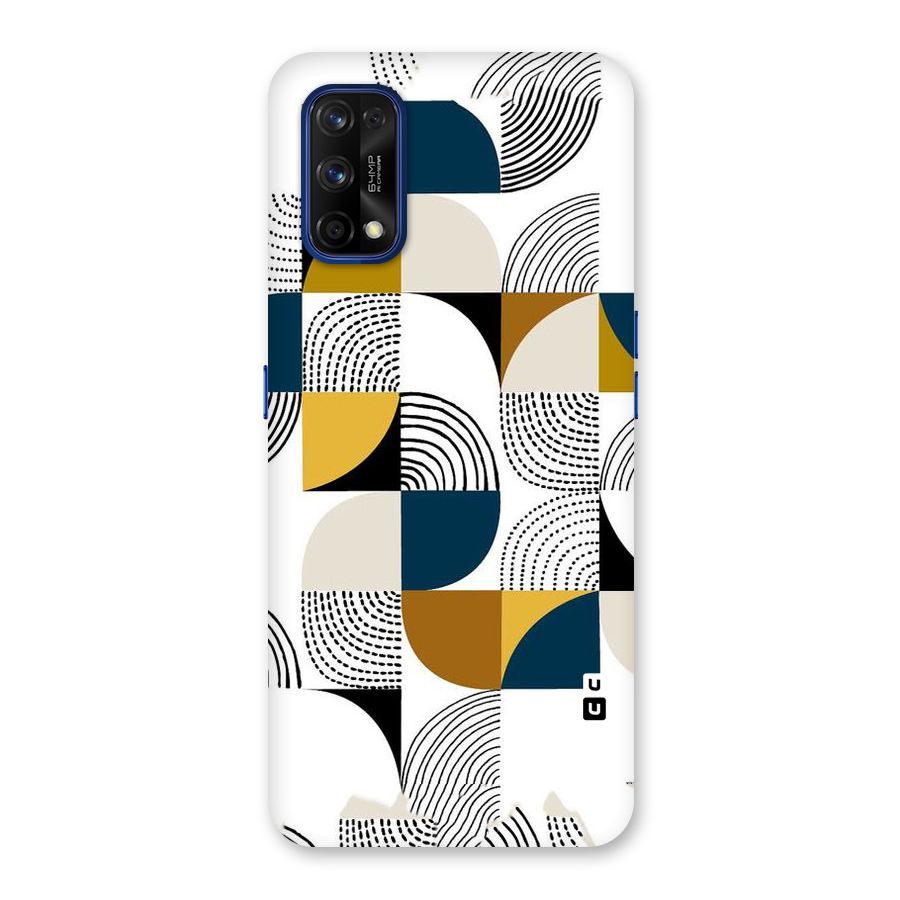 Boxes Pattern Back Case for Realme 7 Pro