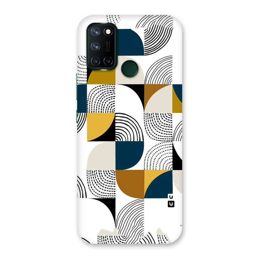 Boxes Pattern Back Case for Realme 7i