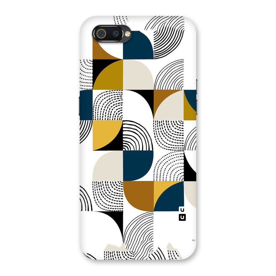 Boxes Pattern Back Case for Realme C2