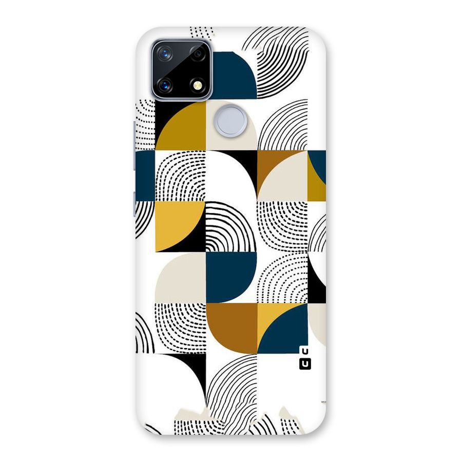 Boxes Pattern Back Case for Realme Narzo 20