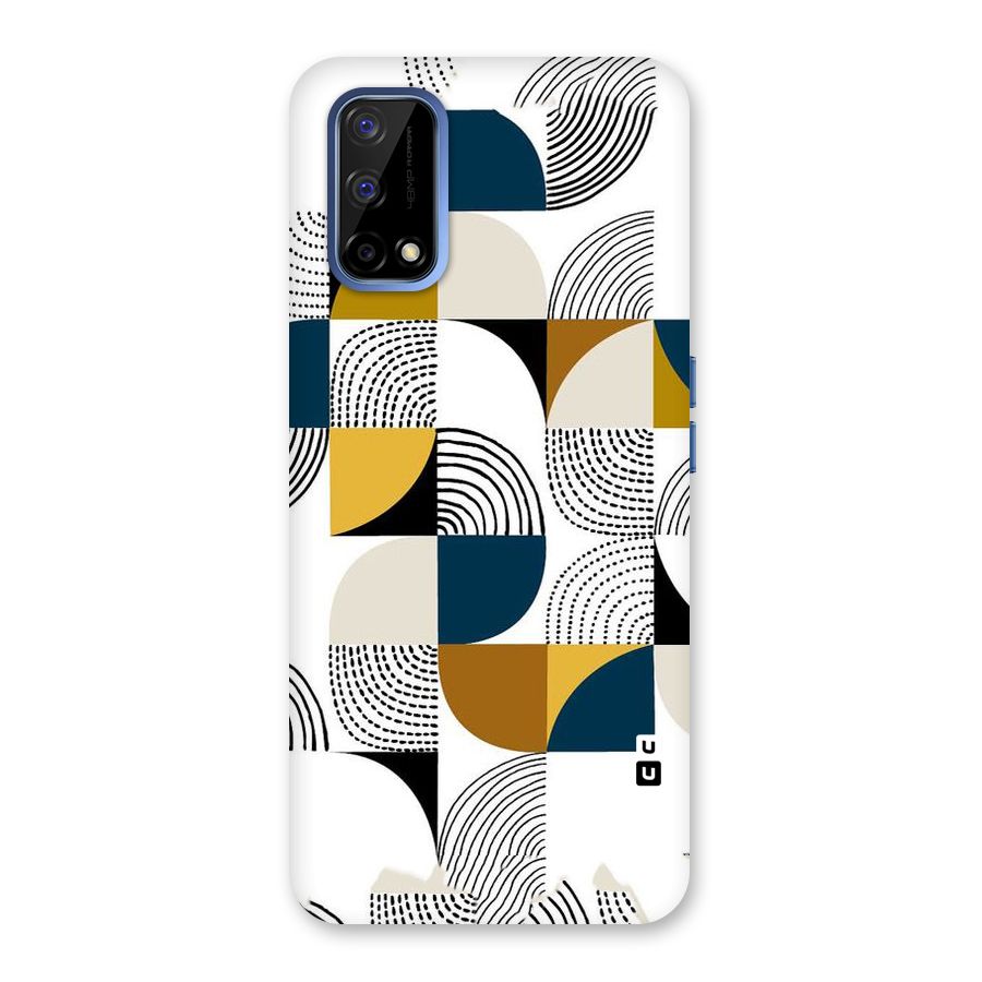 Boxes Pattern Back Case for Realme Narzo 30 Pro