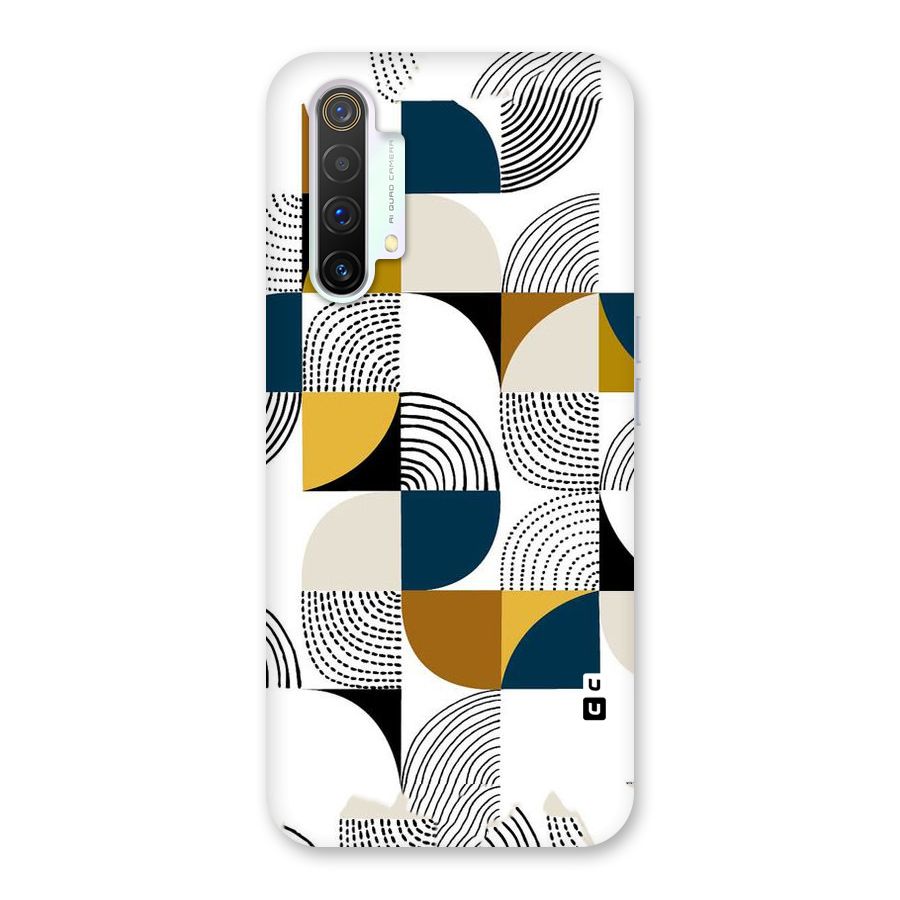 Boxes Pattern Back Case for Realme X3