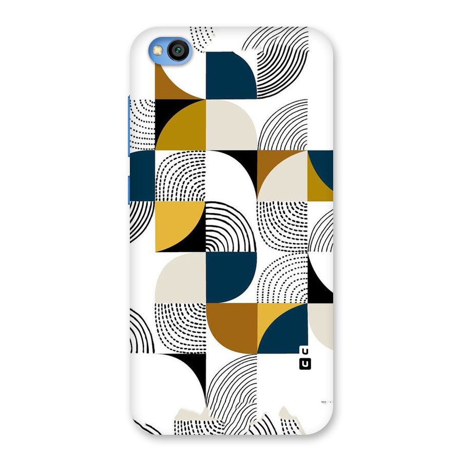 Boxes Pattern Back Case for Redmi Go