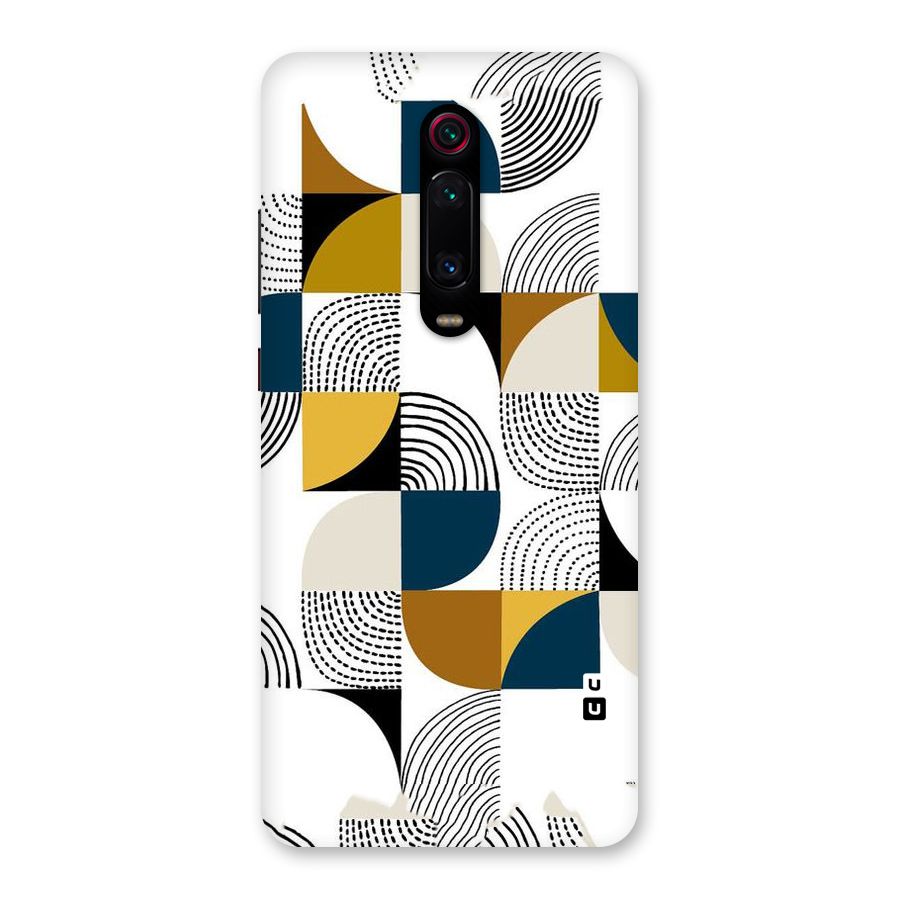 Boxes Pattern Back Case for Redmi K20