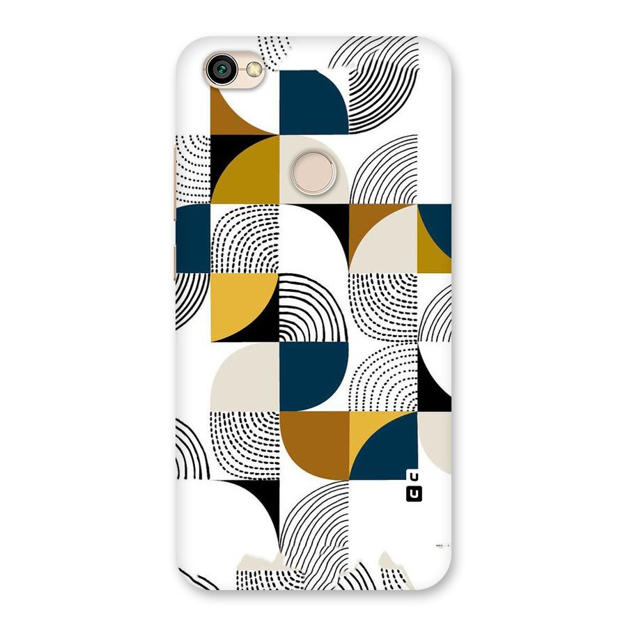 Boxes Pattern Back Case for Redmi Y1 2017