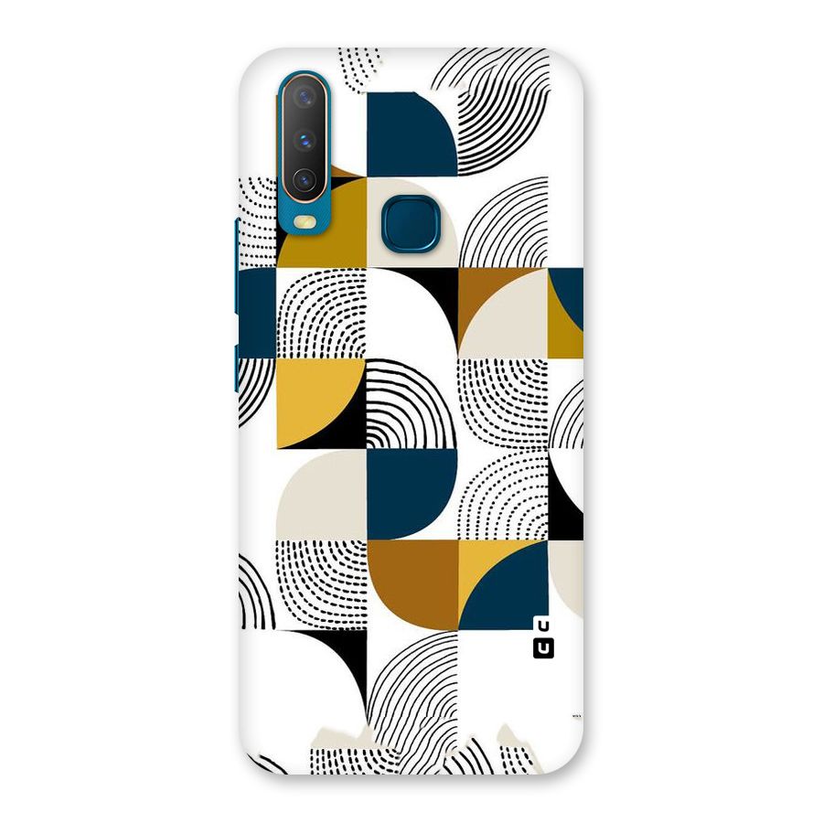 Boxes Pattern Back Case for Vivo U10