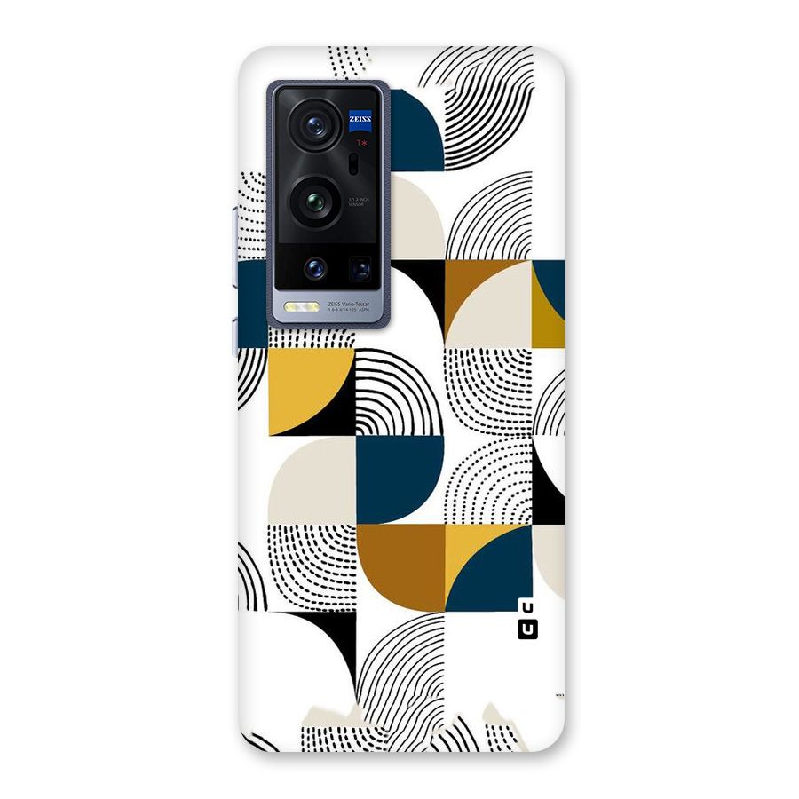 Boxes Pattern Back Case for Vivo X60 Pro Plus
