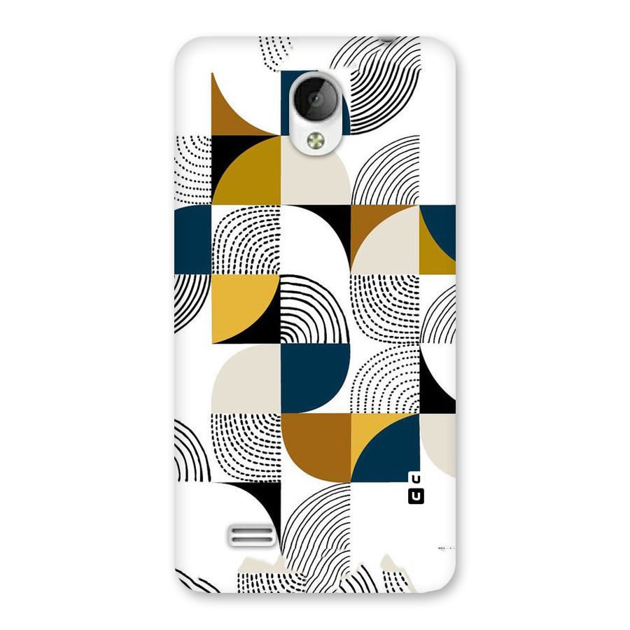 Boxes Pattern Back Case for Vivo Y21
