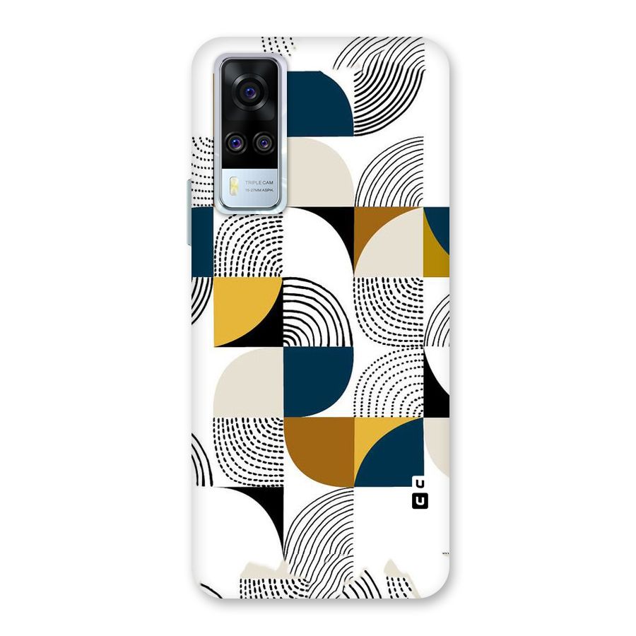 Boxes Pattern Back Case for Vivo Y31