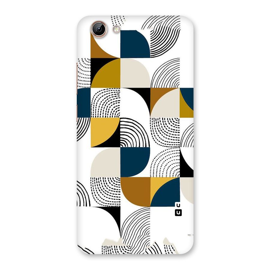 Boxes Pattern Back Case for Vivo Y71