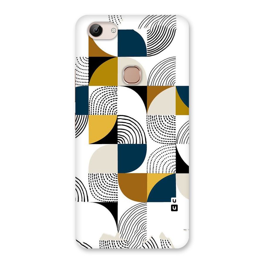 Boxes Pattern Back Case for Vivo Y83
