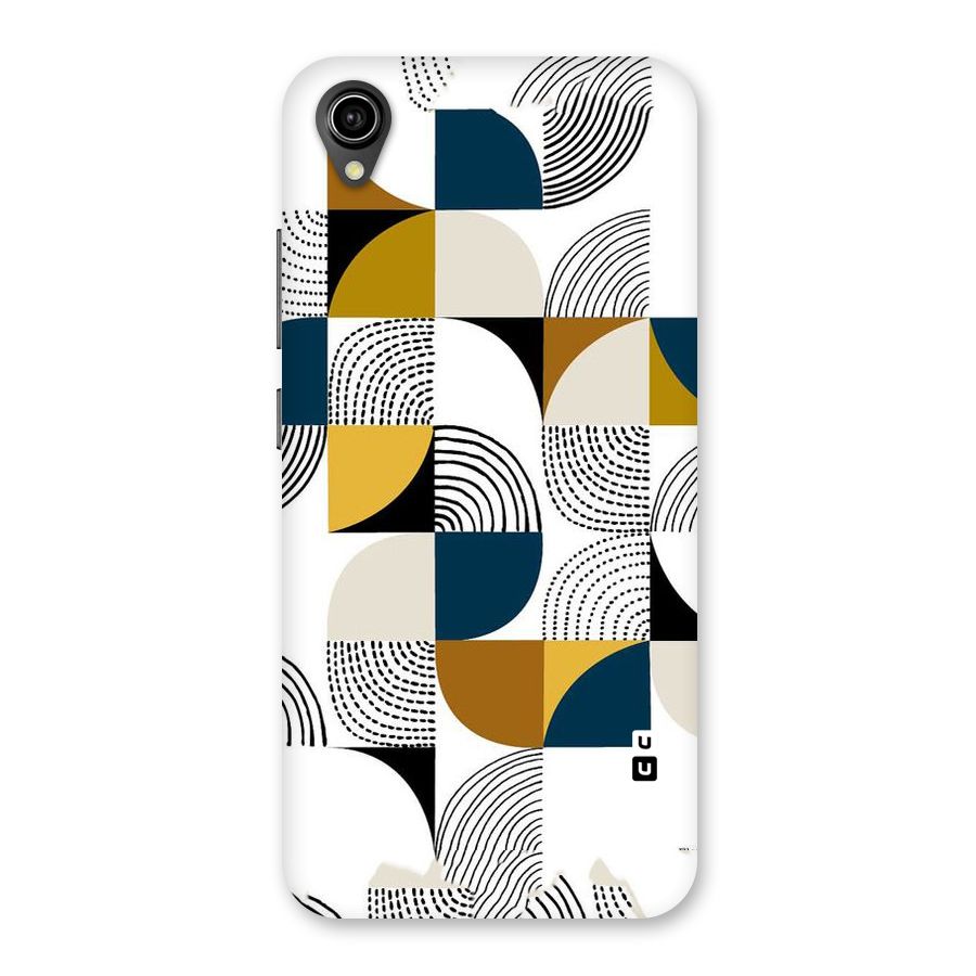Boxes Pattern Back Case for Vivo Y90