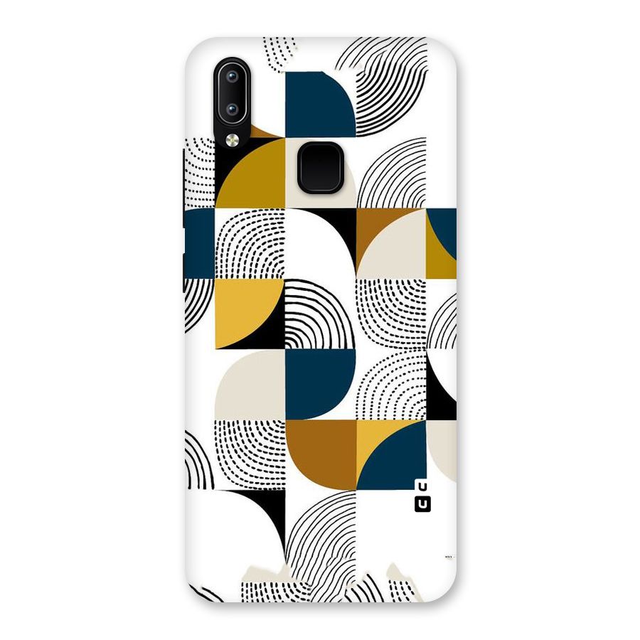 Boxes Pattern Back Case for Vivo Y93
