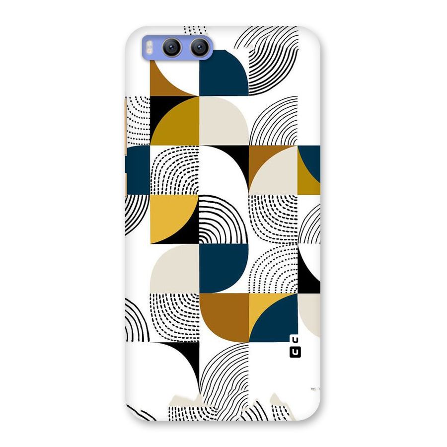 Boxes Pattern Back Case for Xiaomi Mi 6