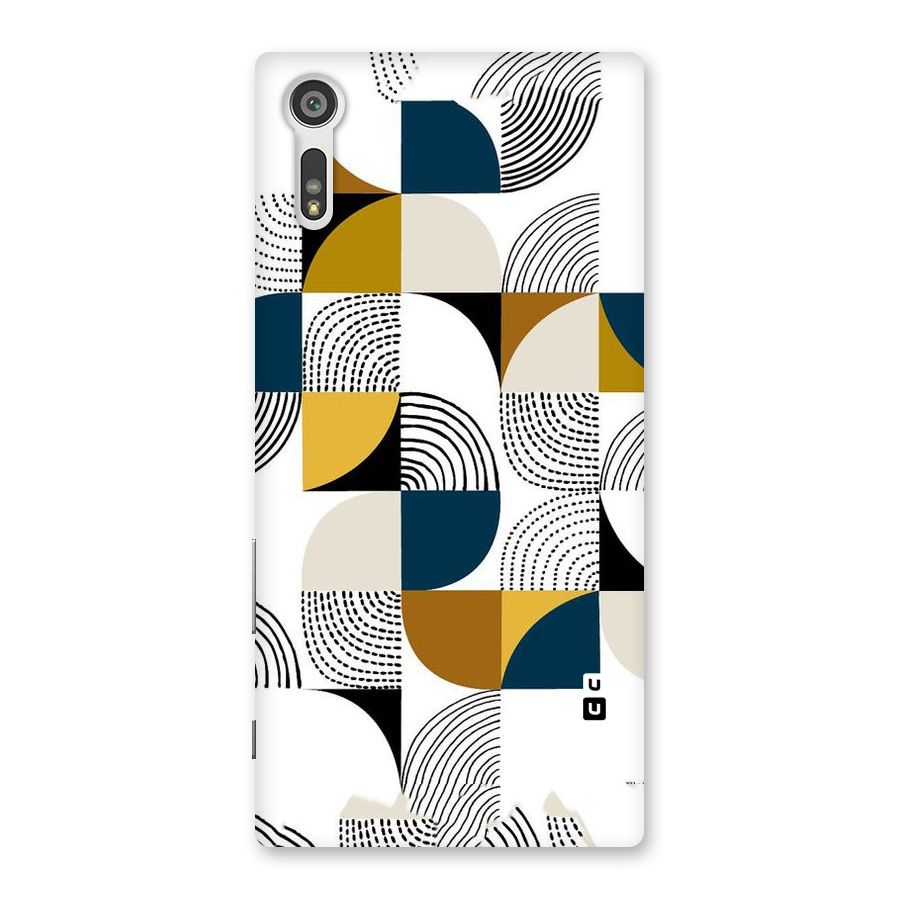Boxes Pattern Back Case for Xperia XZ