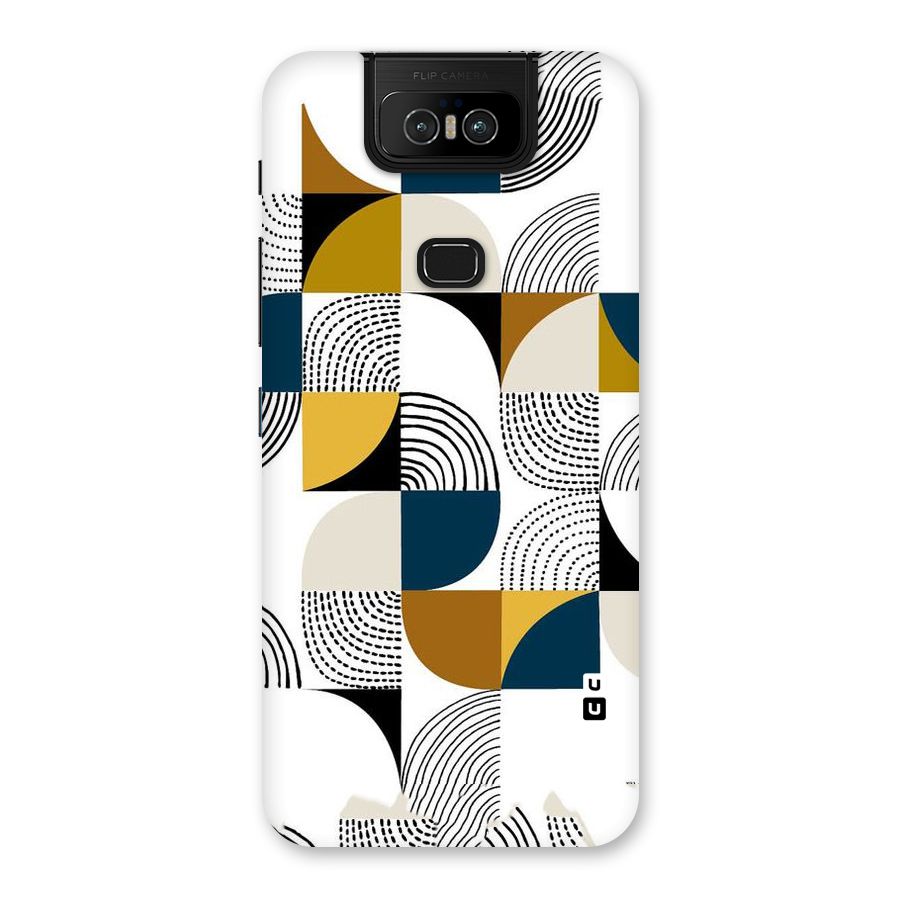 Boxes Pattern Back Case for Zenfone 6z