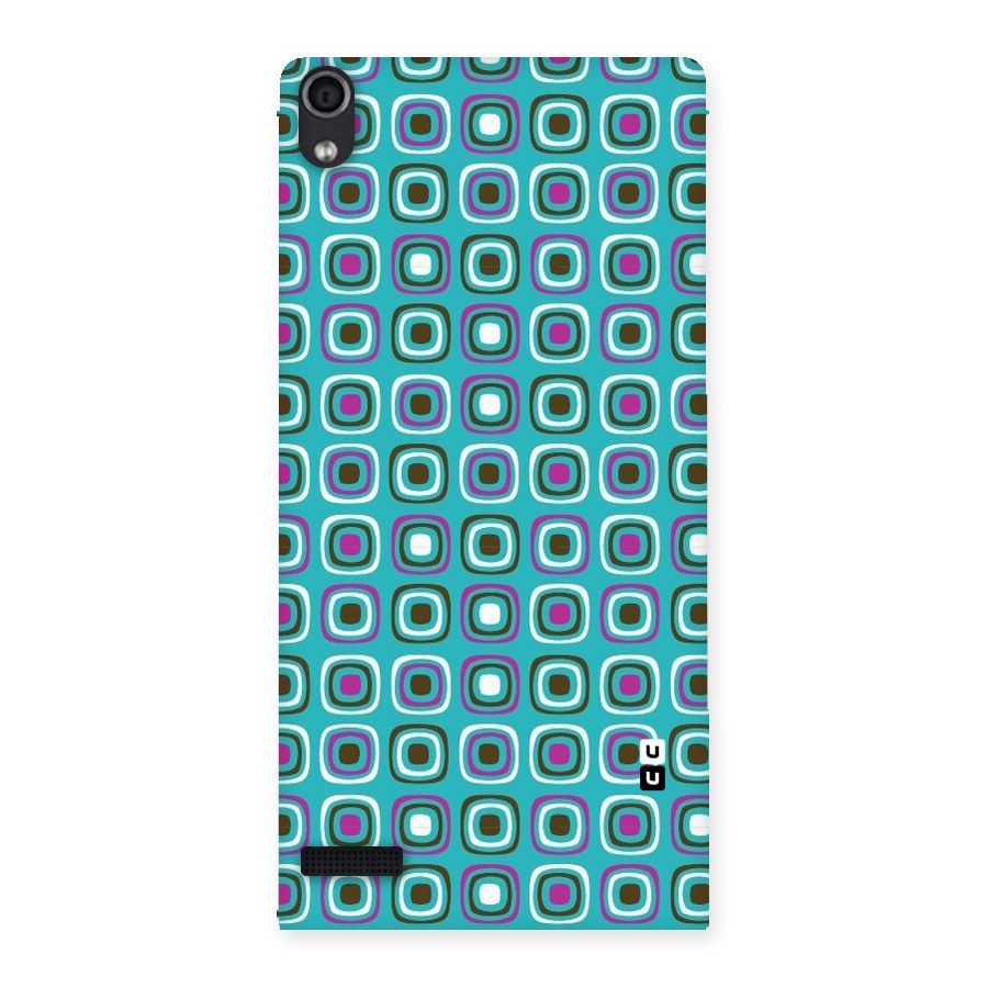 Boxes Tiny Pattern Back Case for Ascend P6