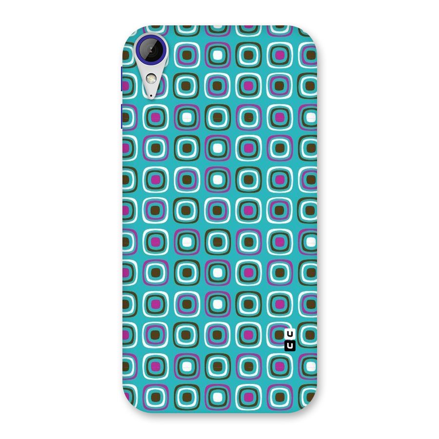 Boxes Tiny Pattern Back Case for Desire 830