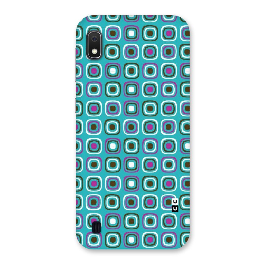 Boxes Tiny Pattern Back Case for Galaxy A10