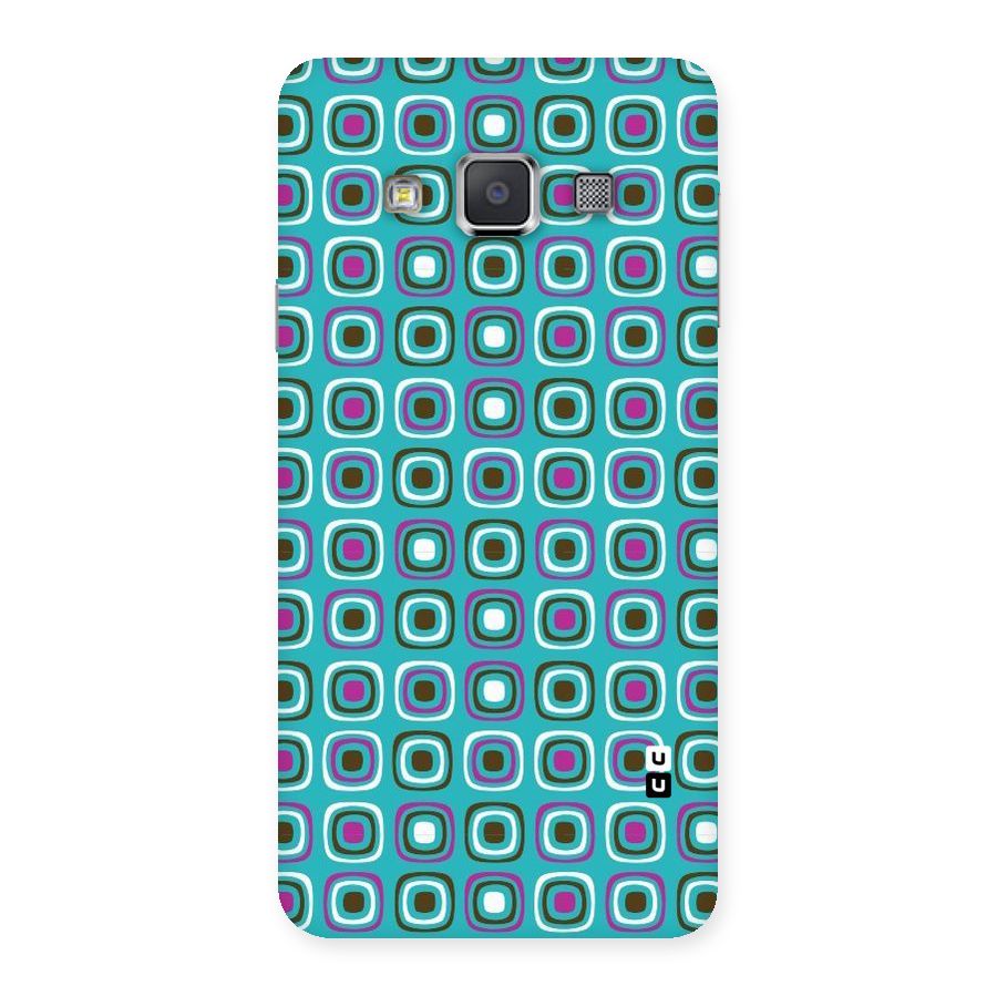 Boxes Tiny Pattern Back Case for Galaxy A3