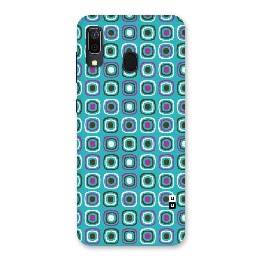 Boxes Tiny Pattern Back Case for Galaxy A30