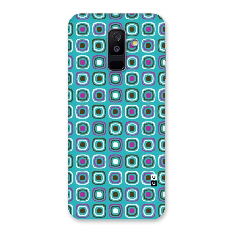 Boxes Tiny Pattern Back Case for Galaxy A6 Plus