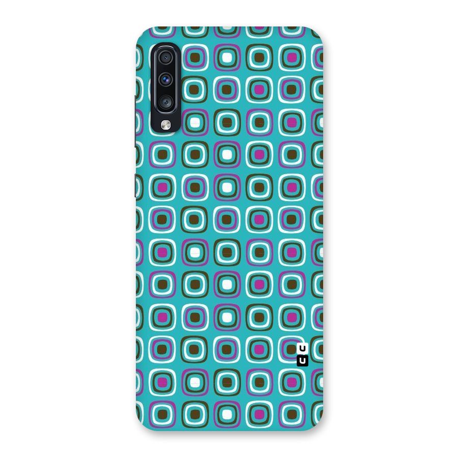 Boxes Tiny Pattern Back Case for Galaxy A70
