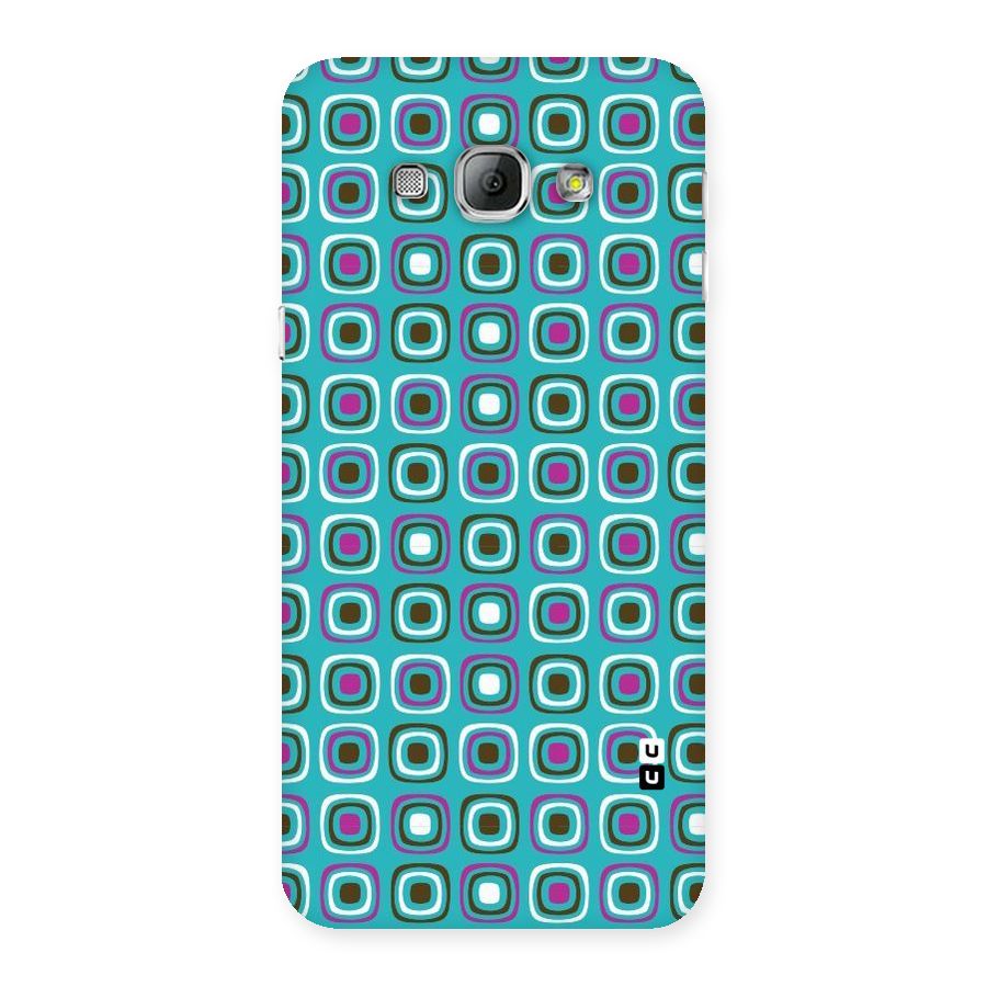 Boxes Tiny Pattern Back Case for Galaxy A8