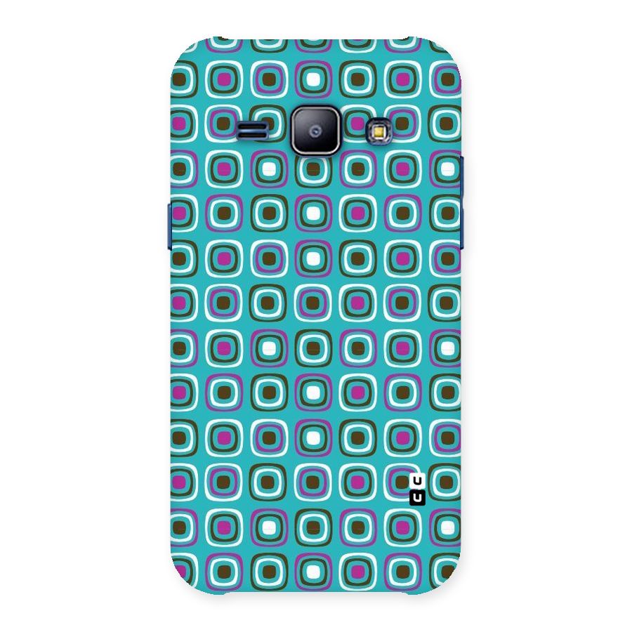 Boxes Tiny Pattern Back Case for Galaxy J1