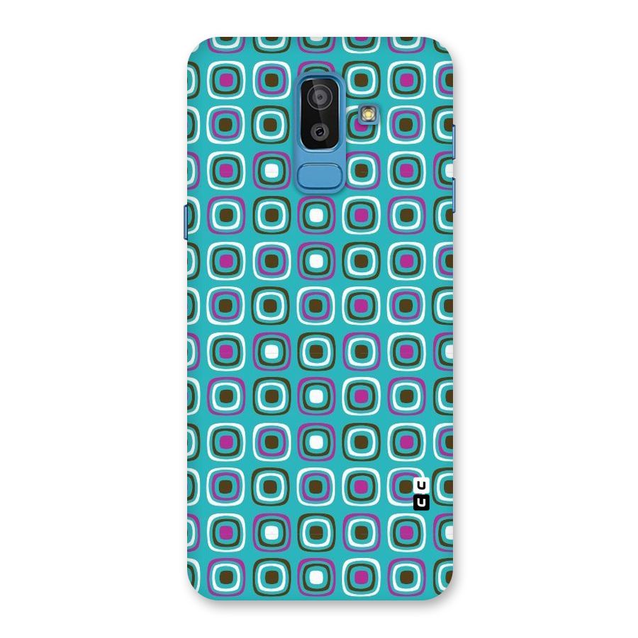 Boxes Tiny Pattern Back Case for Galaxy J8