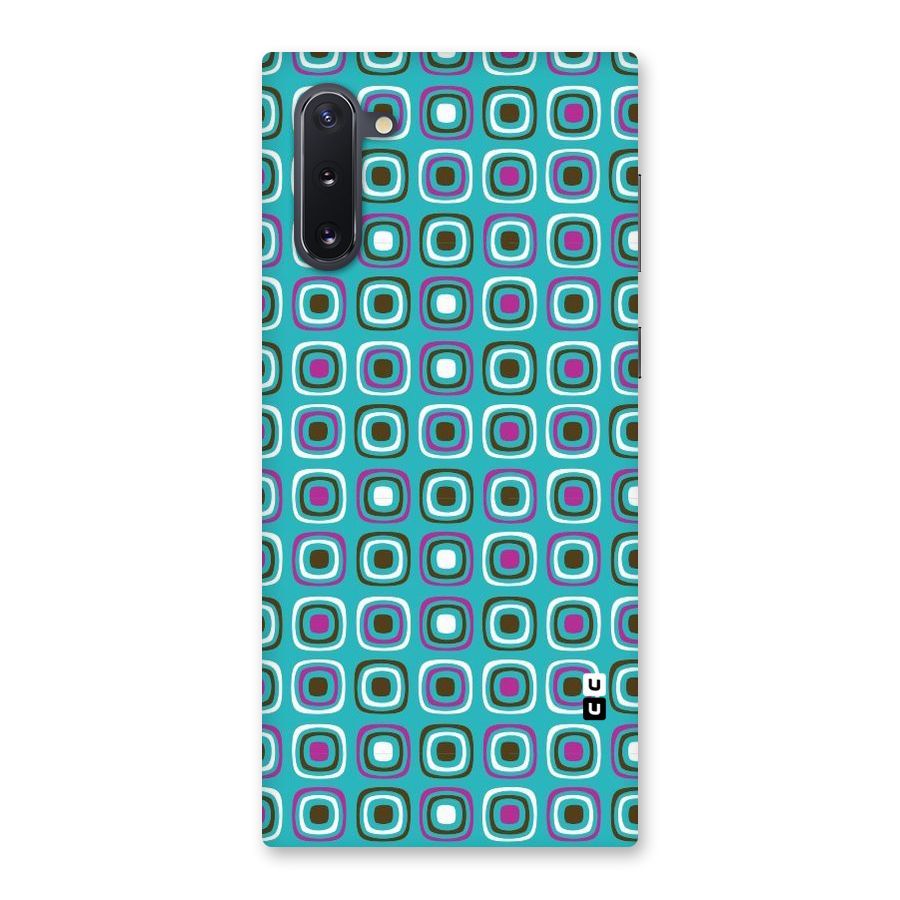 Boxes Tiny Pattern Back Case for Galaxy Note 10