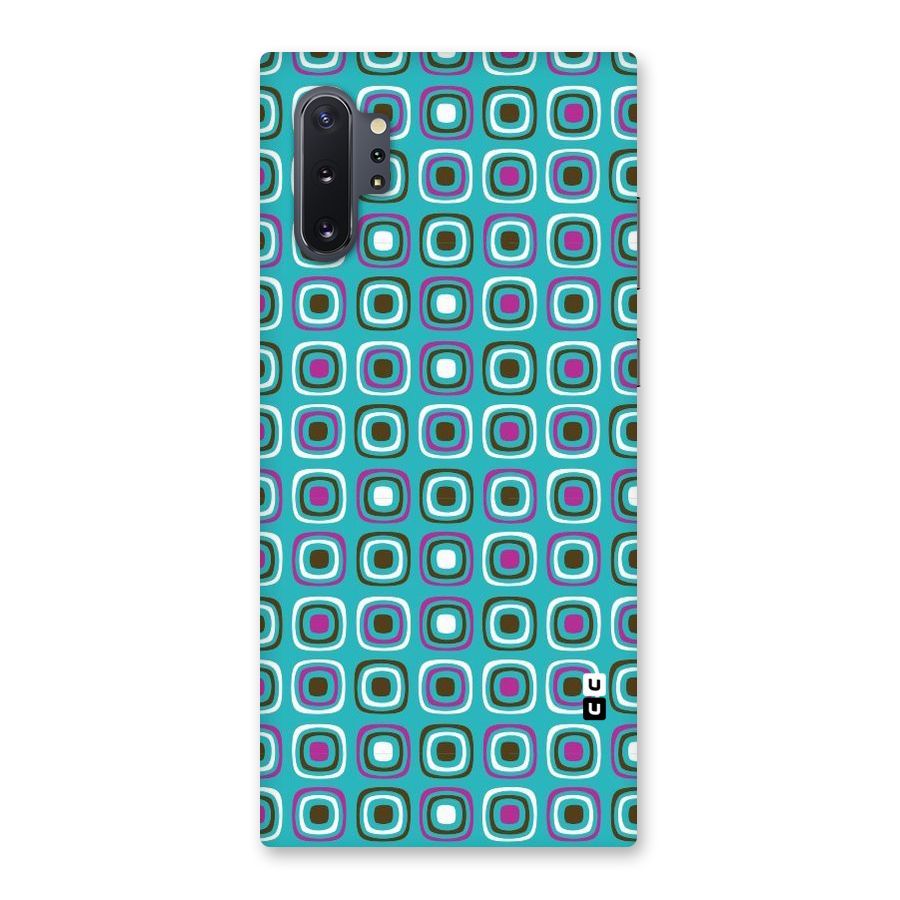 Boxes Tiny Pattern Back Case for Galaxy Note 10 Plus