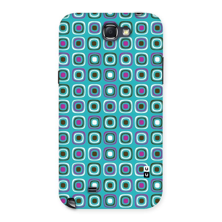 Boxes Tiny Pattern Back Case for Galaxy Note 2