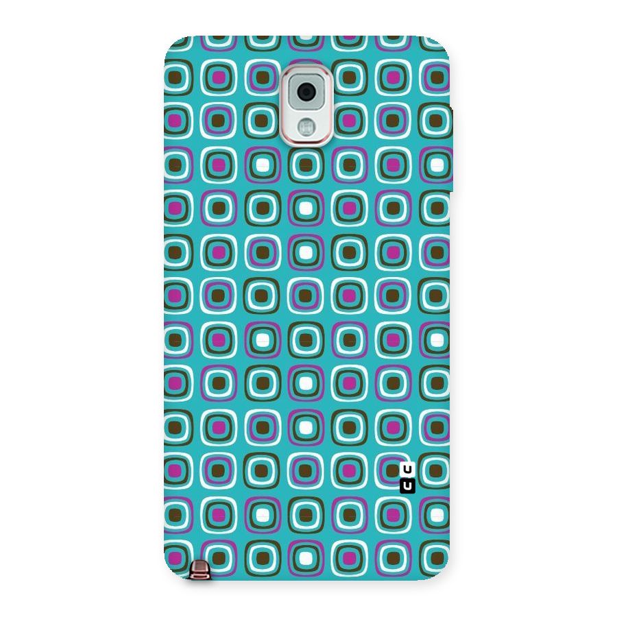 Boxes Tiny Pattern Back Case for Galaxy Note 3