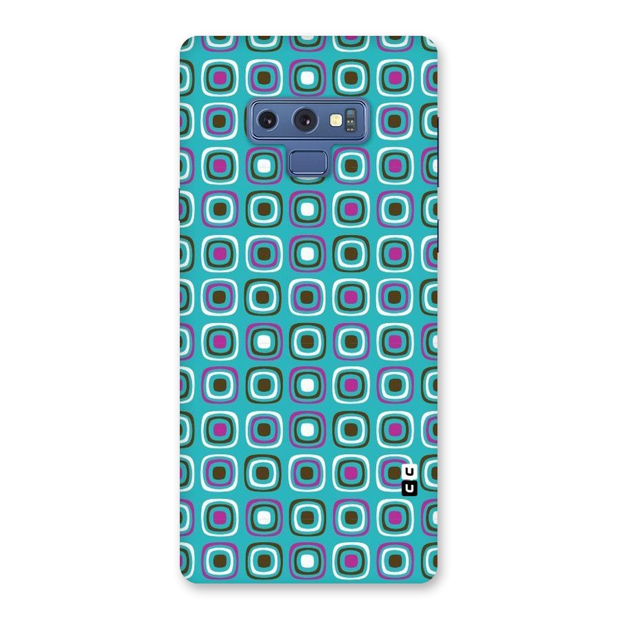 Boxes Tiny Pattern Back Case for Galaxy Note 9