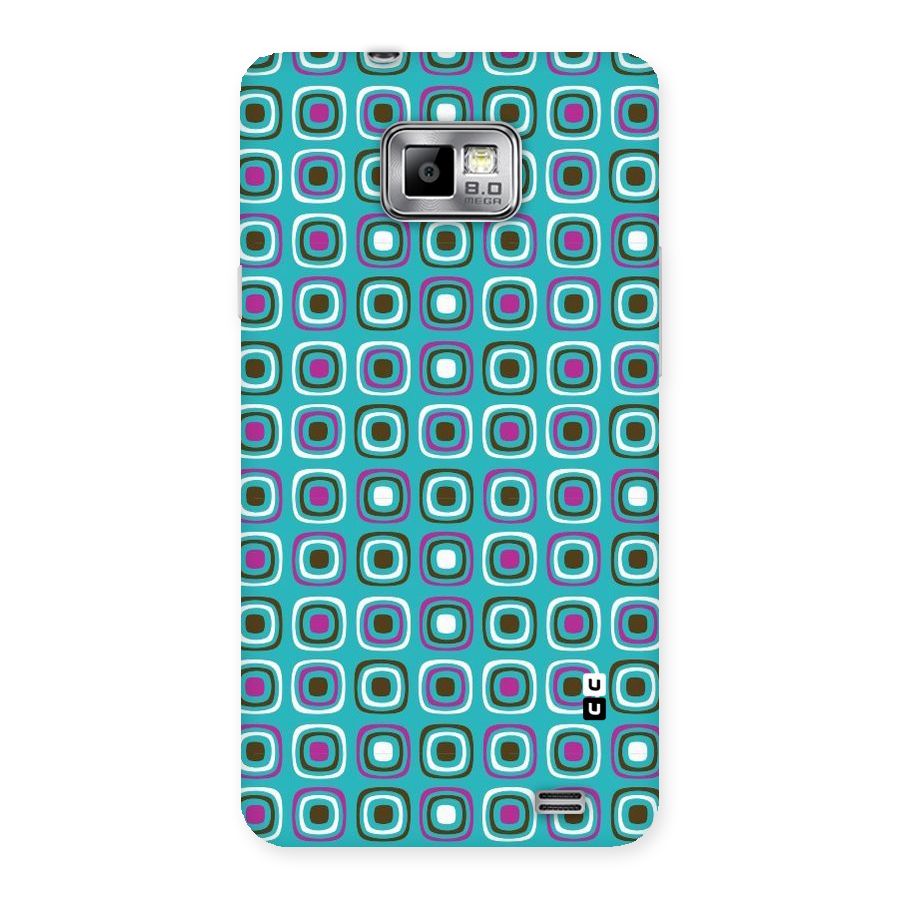 Boxes Tiny Pattern Back Case for Galaxy S2