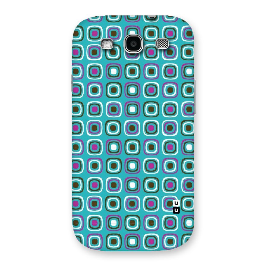 Boxes Tiny Pattern Back Case for Galaxy S3