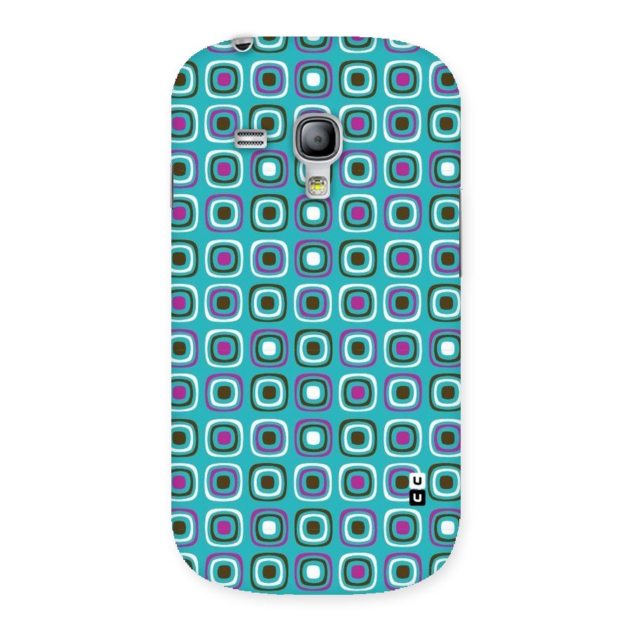 Boxes Tiny Pattern Back Case for Galaxy S3 Mini