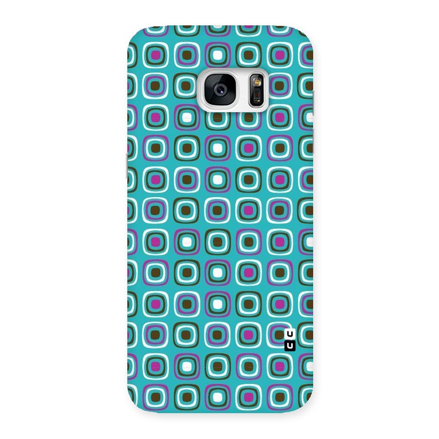 Boxes Tiny Pattern Back Case for Galaxy S7 Edge