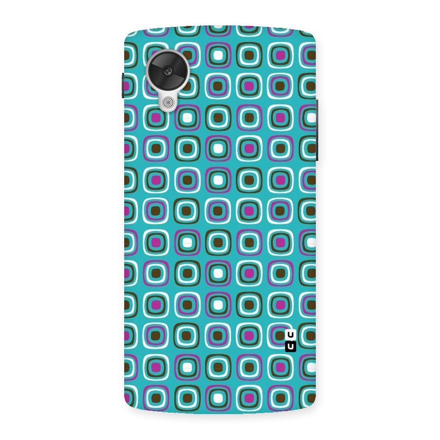 Boxes Tiny Pattern Back Case for Google Nexsus 5
