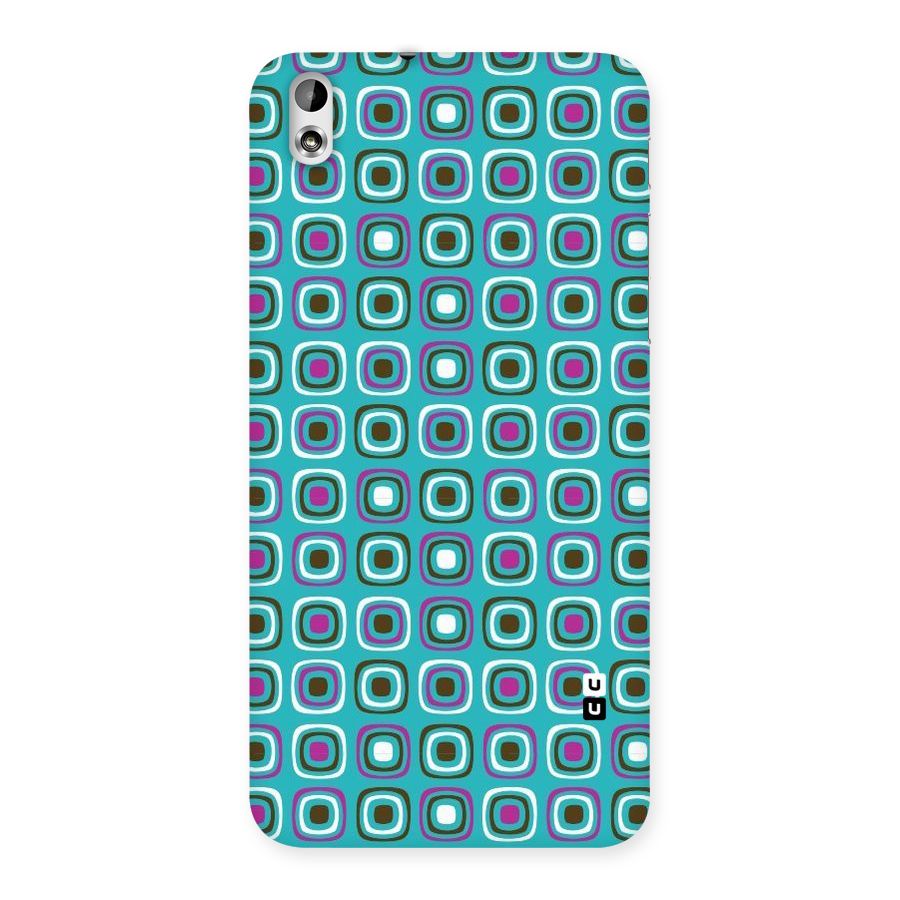 Boxes Tiny Pattern Back Case for HTC Desire 816g