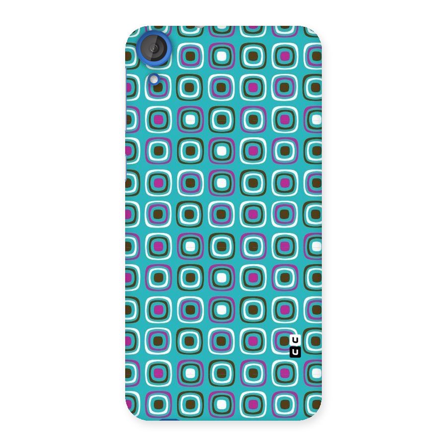 Boxes Tiny Pattern Back Case for HTC Desire 820s