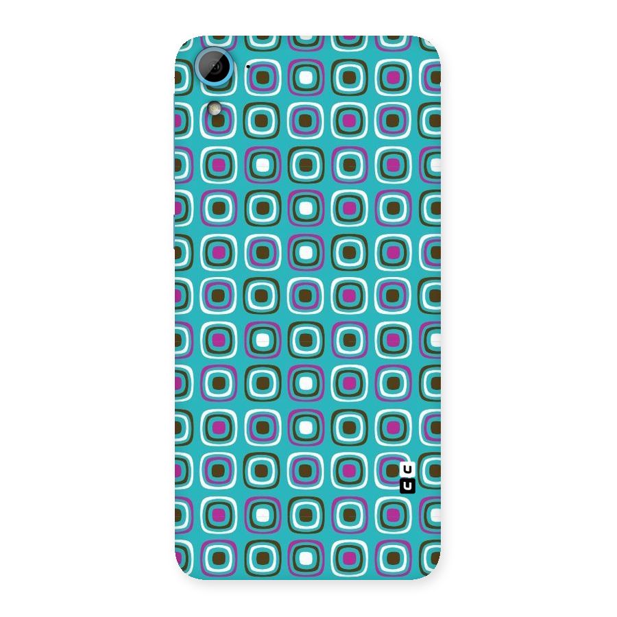 Boxes Tiny Pattern Back Case for HTC Desire 826