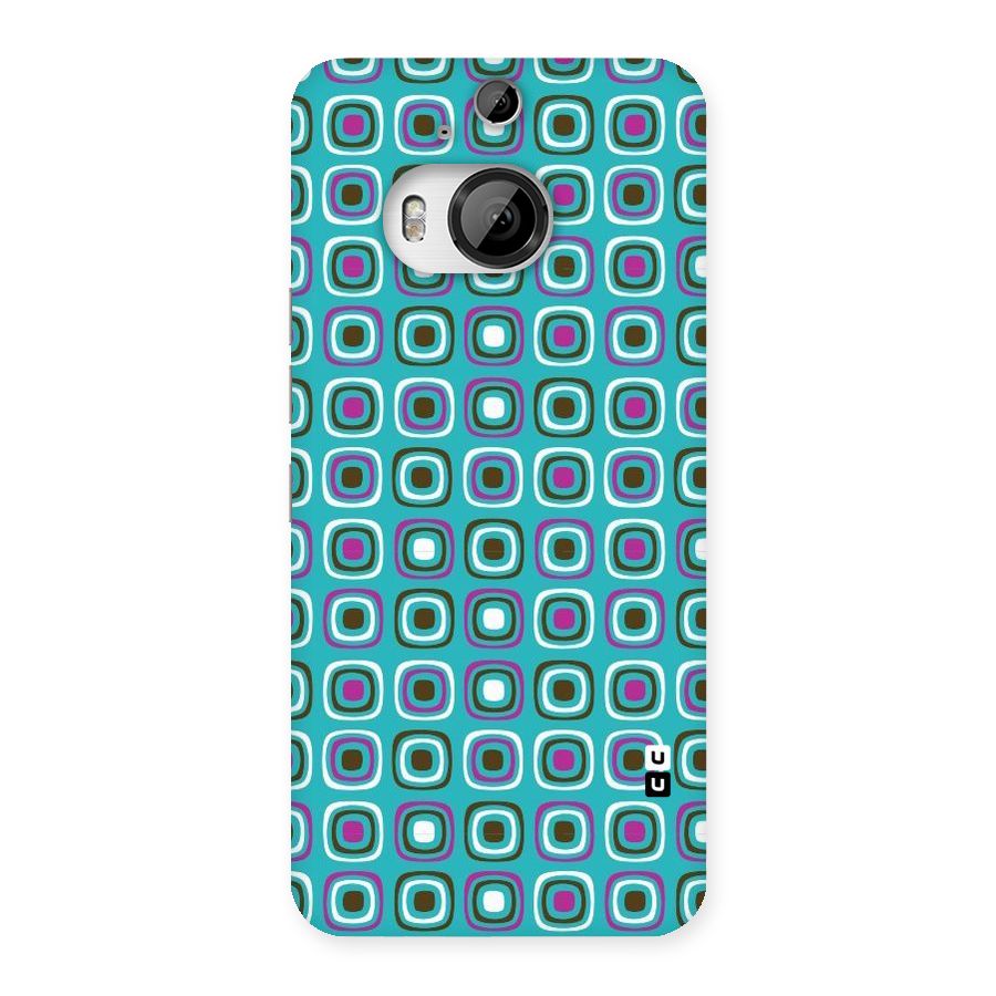 Boxes Tiny Pattern Back Case for HTC One M9 Plus